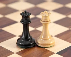 Sovereign Ebonised And Walnut Chess Set With Case -Board Games - Chess And Cards Shop RCPB258 06