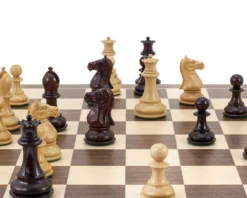 Sentinel Rosewood And Walnut Chess Set -Board Games - Chess And Cards Shop RCPB264 04