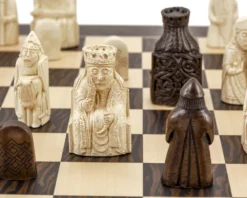 The Isle Of Lewis Tiger Ebony Chess Set -Board Games - Chess And Cards Shop RCPB268 03