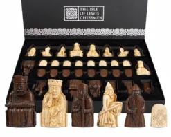 The Isle Of Lewis Tiger Ebony Chess Set -Board Games - Chess And Cards Shop RCPB268 08