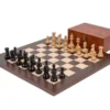 Windsor Ebony And Montgoy Palisander Chess Set