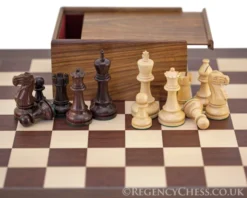 Atlantic Grand Rosewood Chess Set With Wooden Case -Board Games - Chess And Cards Shop RCPB271 03
