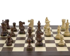 French Knight Montgoy Rosewood Chess Set 6 French Knight Montgoy Rosewood Chess Set -Board Games - Chess And Cards Shop RCPB272 02