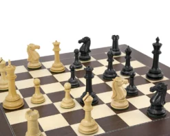 Parthenon Rosewood And Ebony Chess Set -Board Games - Chess And Cards Shop RCPB273 03