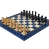 Oxford Series Black & Blue Erable Chess Set
