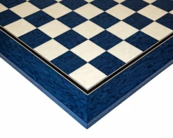 Oxford Series Black & Blue Erable Chess Set -Board Games - Chess And Cards Shop RCPB281 06
