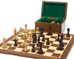 The Imperial Knight Rosewood Mahogany Chess Set -Board Games - Chess And Cards Shop RCPB285 05