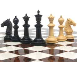 Classic Staunton Ebony & Dark Walnut Bath Series Grand Chess Set 11 Classic Staunton Ebony & Dark Walnut Bath Series Grand Chess Set -Board Games - Chess And Cards Shop RCPB295b 04