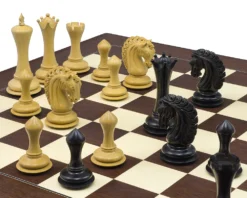 The Empire Knight Ebony Palisander Chess Set -Board Games - Chess And Cards Shop RCPB311 03