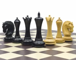 The Empire Knight Ebony Palisander Chess Set -Board Games - Chess And Cards Shop RCPB311 04
