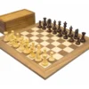 The Sheffield Knight Rosewood & Walnut Chess Set