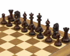 The Sheffield Knight Rosewood & Walnut Chess Set 9 The Sheffield Knight Rosewood & Walnut Chess Set -Board Games - Chess And Cards Shop RCPB315 02