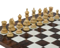 The Garvi Luxury Rosewood And Walnut Chess Set -Board Games - Chess And Cards Shop RCPB316b 02