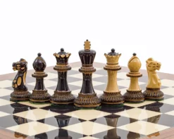 The Burnt Parker Palisander Chess Set -Board Games - Chess And Cards Shop RCPB325 05