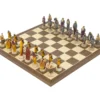 Medieval Hand Painted Themed Chess Set By Italfama