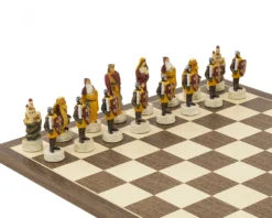 Medieval Hand Painted Themed Chess Set By Italfama 10 Medieval Hand Painted Themed Chess Set By Italfama -Board Games - Chess And Cards Shop RCPB326 03