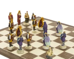 Medieval Hand Painted Themed Chess Set By Italfama 11 Medieval Hand Painted Themed Chess Set By Italfama -Board Games - Chess And Cards Shop RCPB326 04