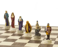 Medieval Hand Painted Themed Chess Set By Italfama 13 Medieval Hand Painted Themed Chess Set By Italfama -Board Games - Chess And Cards Shop RCPB326 06