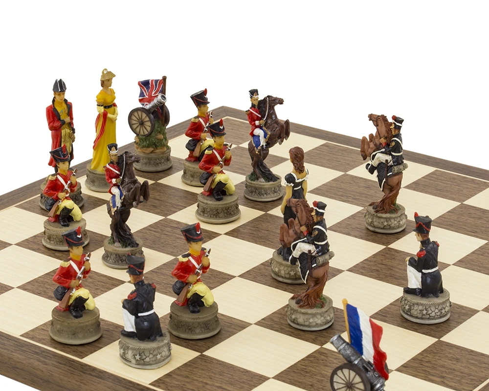 Battle Of Waterloo Hand Painted Themed Chess Set By Italfama 3 Battle Of Waterloo Hand Painted Themed Chess Set By Italfama - Image 3