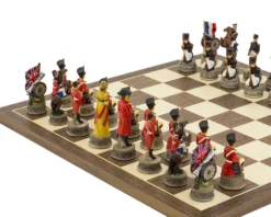 Battle Of Waterloo Hand Painted Themed Chess Set By Italfama 11 Battle Of Waterloo Hand Painted Themed Chess Set By Italfama -Board Games - Chess And Cards Shop RCPB327 04