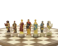 The Romans Vs Greeks Hand Painted Chess Set By Italfama 12 The Romans Vs Greeks Hand Painted Chess Set By Italfama -Board Games - Chess And Cards Shop RCPB329 05