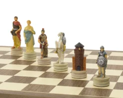 The Romans Vs Greeks Hand Painted Chess Set By Italfama 13 The Romans Vs Greeks Hand Painted Chess Set By Italfama -Board Games - Chess And Cards Shop RCPB329 06