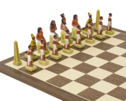 The Romans Vs Egyptians Hand Painted Themed Chess Set By Italfama 10 The Romans Vs Egyptians Hand Painted Themed Chess Set By Italfama -Board Games - Chess And Cards Shop RCPB330 03