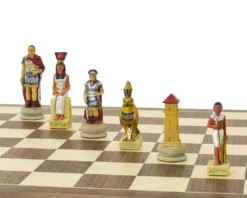 The Romans Vs Egyptians Hand Painted Themed Chess Set By Italfama 13 The Romans Vs Egyptians Hand Painted Themed Chess Set By Italfama -Board Games - Chess And Cards Shop RCPB330 06