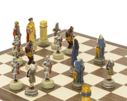 The Romans Vs Arabs Hand Painted Themed Chess Set By Italfama 11 The Romans Vs Arabs Hand Painted Themed Chess Set By Italfama -Board Games - Chess And Cards Shop RCPB331 04