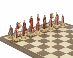 The England Vs Scotland Hand Painted Themed Chess Set By Italfama -Board Games - Chess And Cards Shop RCPB332 03