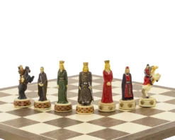 The England Vs Scotland Hand Painted Themed Chess Set By Italfama -Board Games - Chess And Cards Shop RCPB332 05