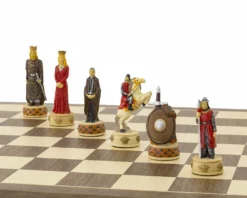 The England Vs Scotland Hand Painted Themed Chess Set By Italfama -Board Games - Chess And Cards Shop RCPB332 06