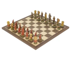 The Camelot Hand Painted Themed Chess Set By Italfama