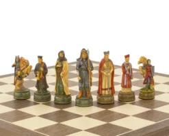 The Camelot Hand Painted Themed Chess Set By Italfama -Board Games - Chess And Cards Shop RCPB333 05