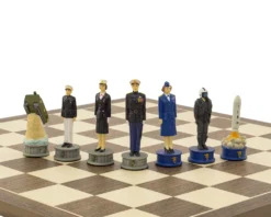 The Air Force Vs Marines Hand Painted Themed Chess Set By Italfama -Board Games - Chess And Cards Shop RCPB335 04