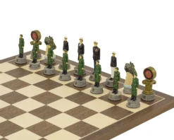 The Air Force Vs Marines Hand Painted Themed Chess Set By Italfama -Board Games - Chess And Cards Shop RCPB335 06