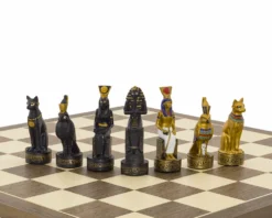The Ancient Egypt Hand Painted Themed Chess Set By Italfama -Board Games - Chess And Cards Shop RCPB336 05