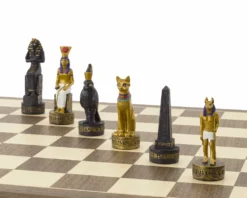 The Ancient Egypt Hand Painted Themed Chess Set By Italfama -Board Games - Chess And Cards Shop RCPB336 06