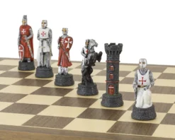 The Crusader Hand Painted Themed Chess Set By Italfama 13 The Crusader Hand Painted Themed Chess Set By Italfama -Board Games - Chess And Cards Shop RCPB337 06