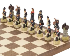 The Napoleon Vs Russians Hand Painted Themed Chess Set By Italfama 9 The Napoleon Vs Russians Hand Painted Themed Chess Set By Italfama -Board Games - Chess And Cards Shop RCPB338 03