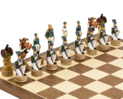 The Napoleon Vs Russians Hand Painted Themed Chess Set By Italfama 10 The Napoleon Vs Russians Hand Painted Themed Chess Set By Italfama -Board Games - Chess And Cards Shop RCPB338 04