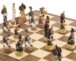The Napoleon Vs Russians Hand Painted Themed Chess Set By Italfama 11 The Napoleon Vs Russians Hand Painted Themed Chess Set By Italfama -Board Games - Chess And Cards Shop RCPB338 05