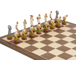 The American Football Hand Painted Themed Chess Set By Italfama -Board Games - Chess And Cards Shop RCPB340 04