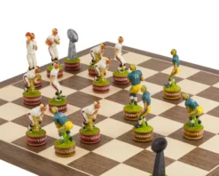 The American Football Hand Painted Themed Chess Set By Italfama -Board Games - Chess And Cards Shop RCPB340 05