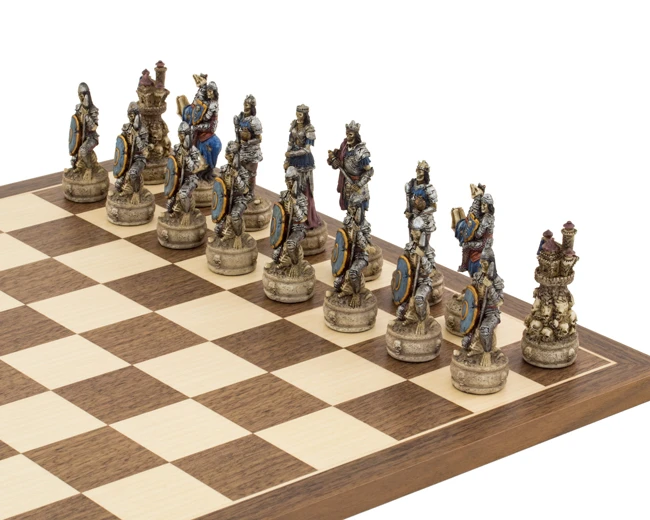 The Zombie Hand Painted Themed Chess Set By Italfama 2 The Zombie Hand Painted Themed Chess Set By Italfama - Image 2