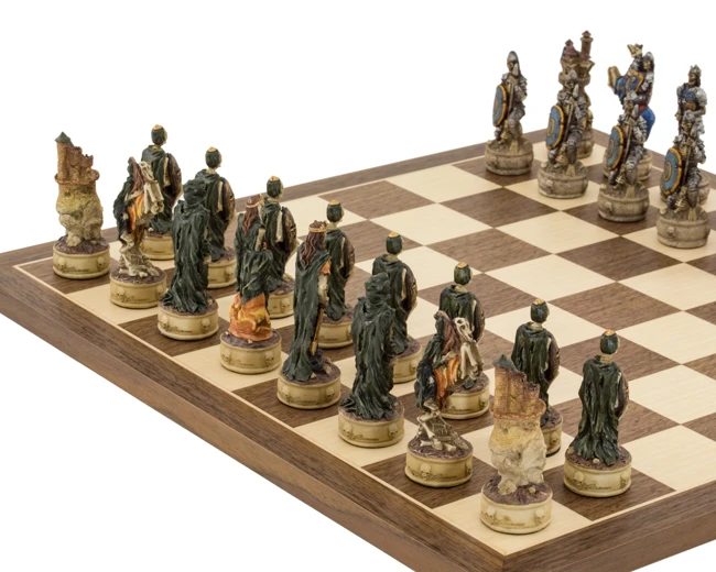 The Zombie Hand Painted Themed Chess Set By Italfama 3 The Zombie Hand Painted Themed Chess Set By Italfama - Image 3