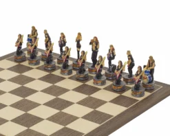 The Jazz Band Vs Rock Stars Hand Painted Themed Chess Set By Italfama 12 The Jazz Band Vs Rock Stars Hand Painted Themed Chess Set By Italfama -Board Games - Chess And Cards Shop RCPB343 05
