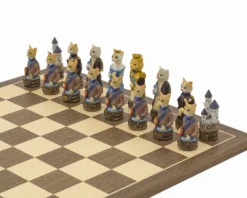 The Cats Vs Dogs Hand Painted Themed Chess Set By Italfama -Board Games - Chess And Cards Shop RCPB344 04