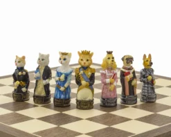 The Cats Vs Dogs Hand Painted Themed Chess Set By Italfama -Board Games - Chess And Cards Shop RCPB344 06