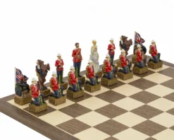 The British Vs Zulus Hand Painted Themed Chess Set By Italfama -Board Games - Chess And Cards Shop RCPB345 03